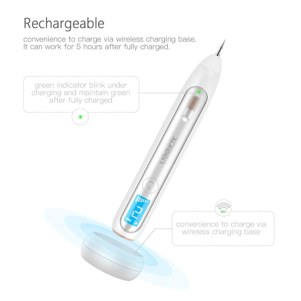 LCD Laser Plasma Pen Wart Remover