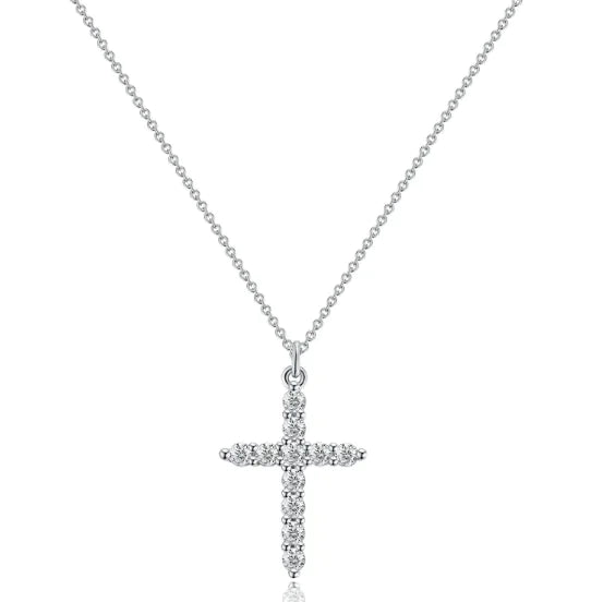 Cross Zircon Full Diamond Crown